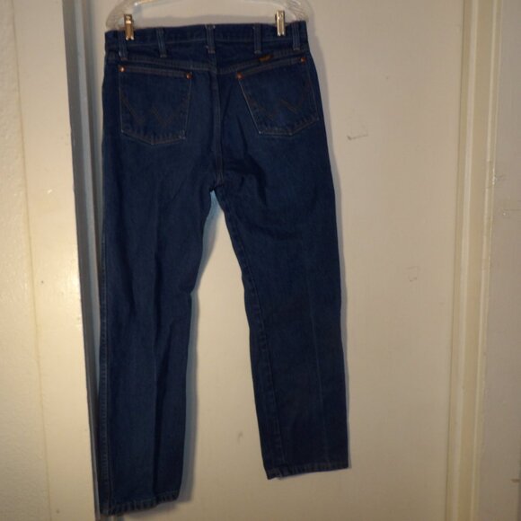 Wrangler Premium Straight Leg Jeans Sz 34 X 31 - Picture 5 of 5